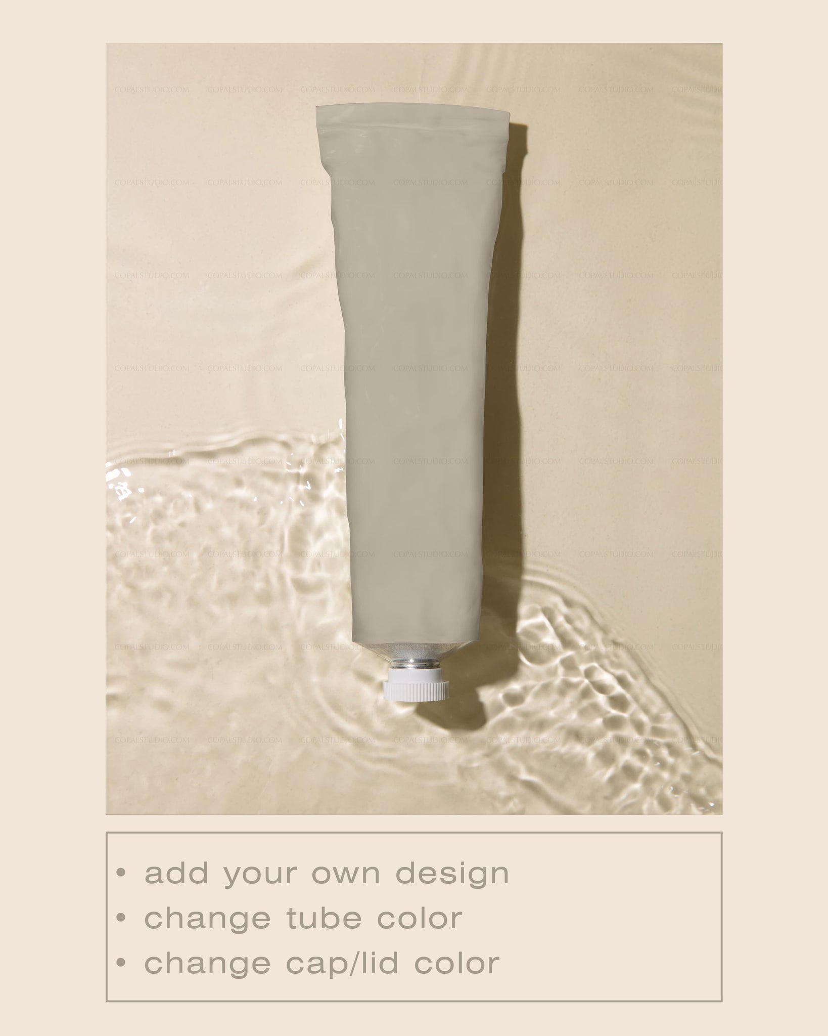 Cosmetic Tube Mockup No. 17 - Copal Studio Packaging Mockups For Designers