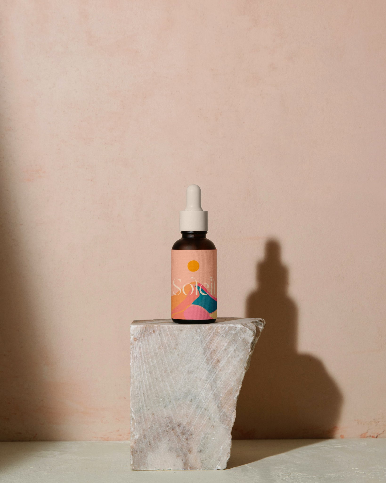 Frosted Amber Dropper Bottle Mockup No. 1 - Copal Studio Packaging Mockups For Designers