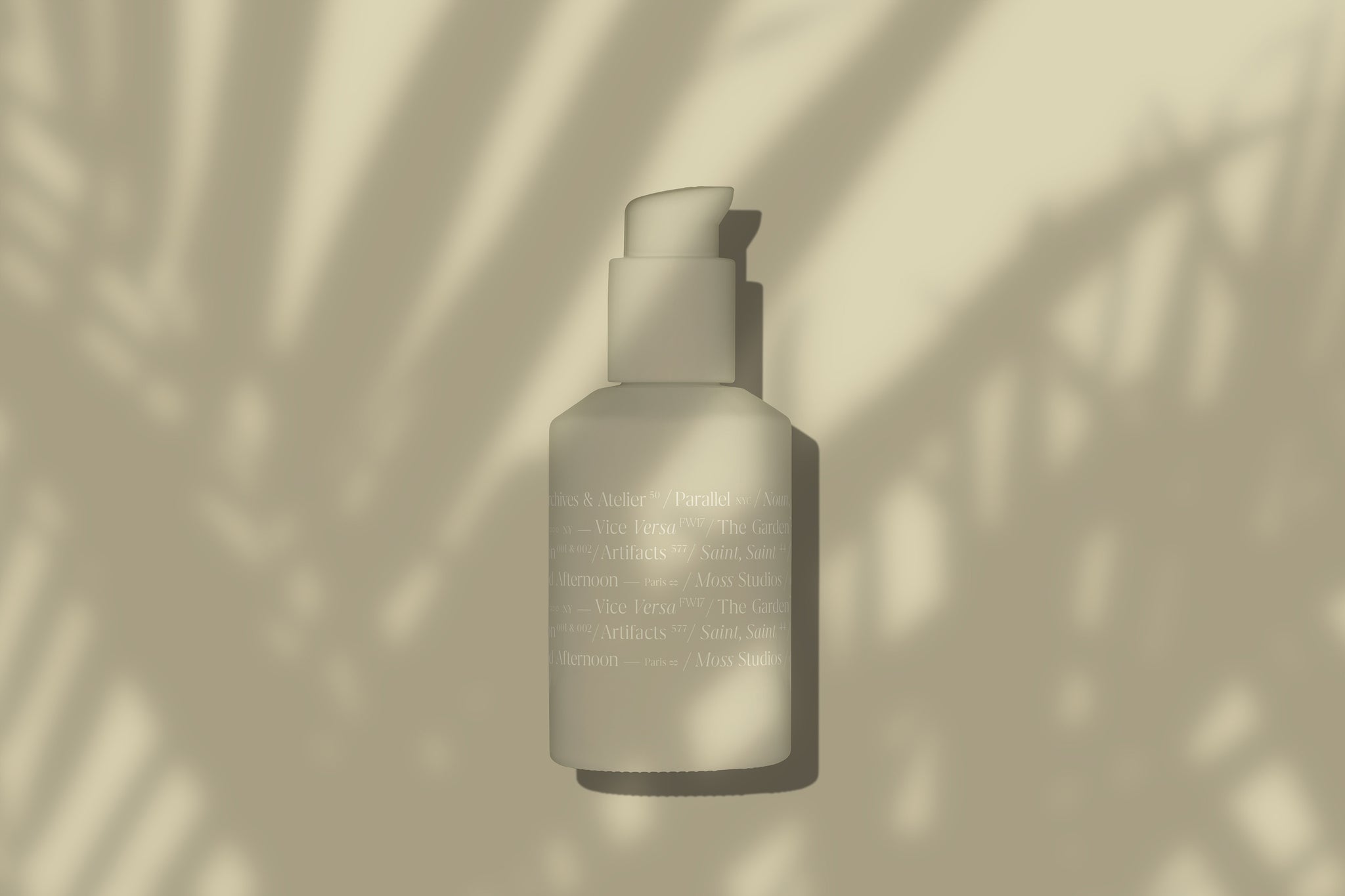 Cosmetic Pump Bottle Mockup - Copal Studio Packaging Mockups For Designers