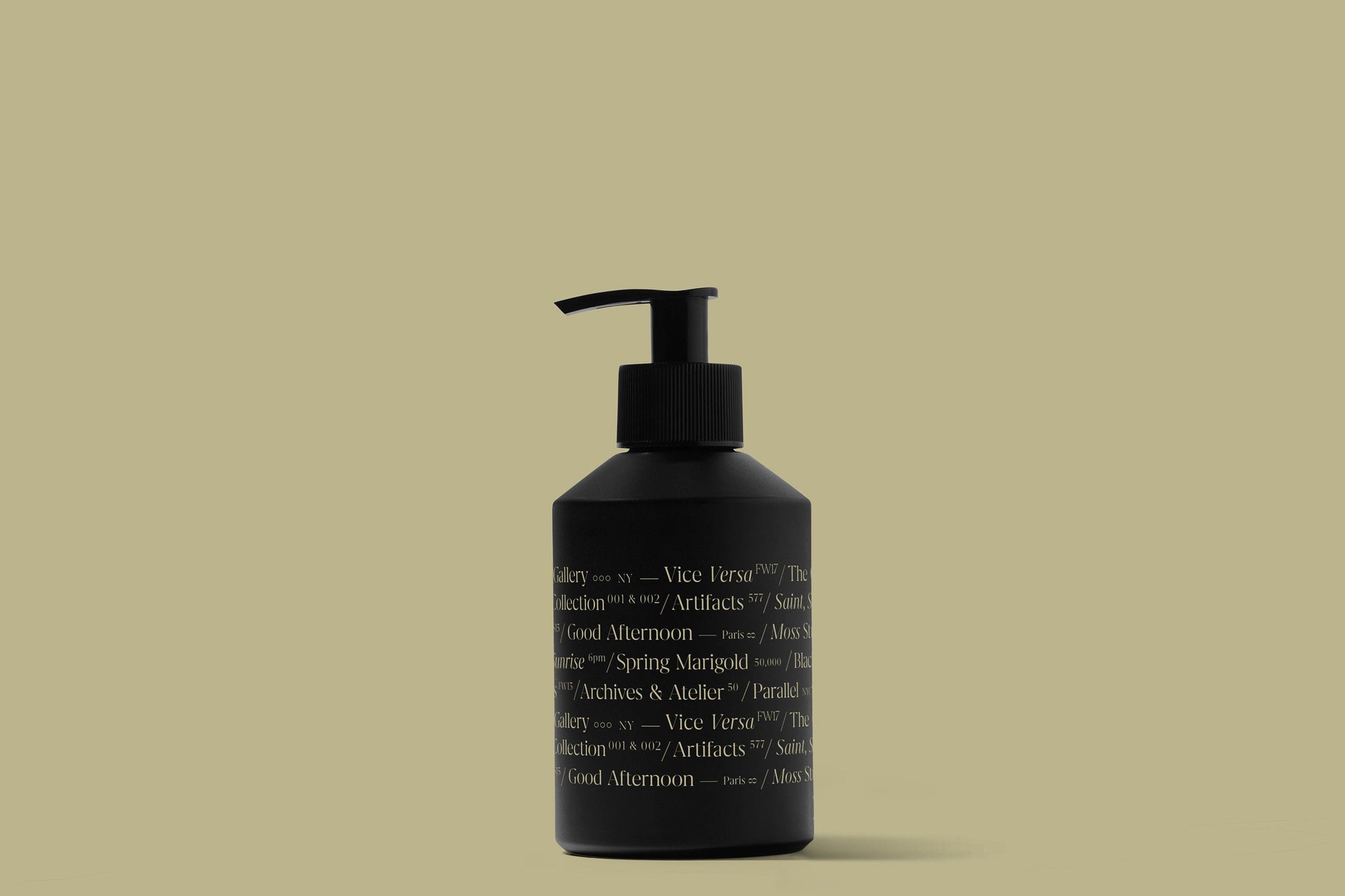 Black Cosmetic Pump Bottle Mockup - Copal Studio Packaging Mockups For Designers