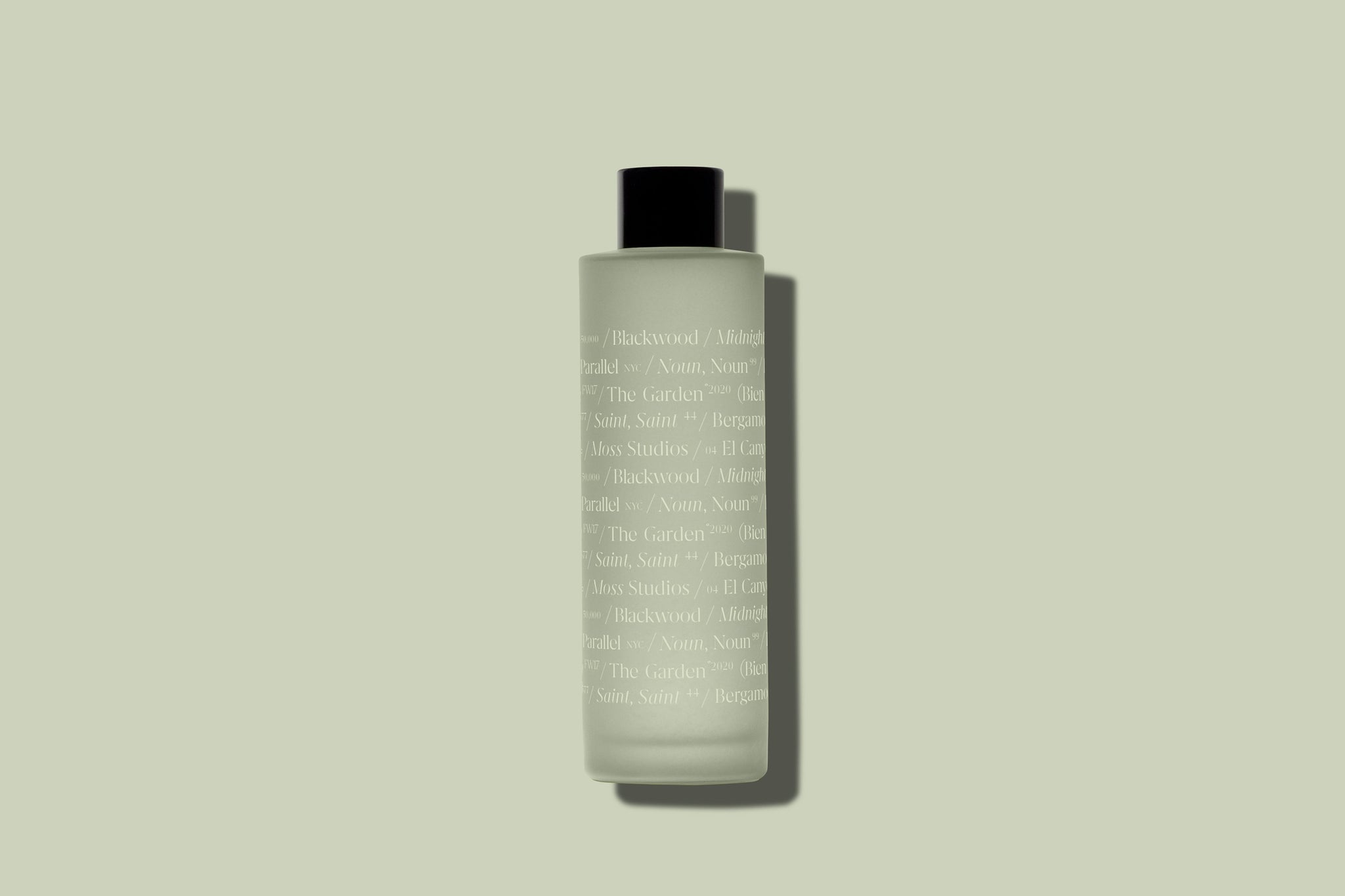 Frosted Glass Cosmetic Bottle Mockup - Copal Studio Packaging Mockups For Designers