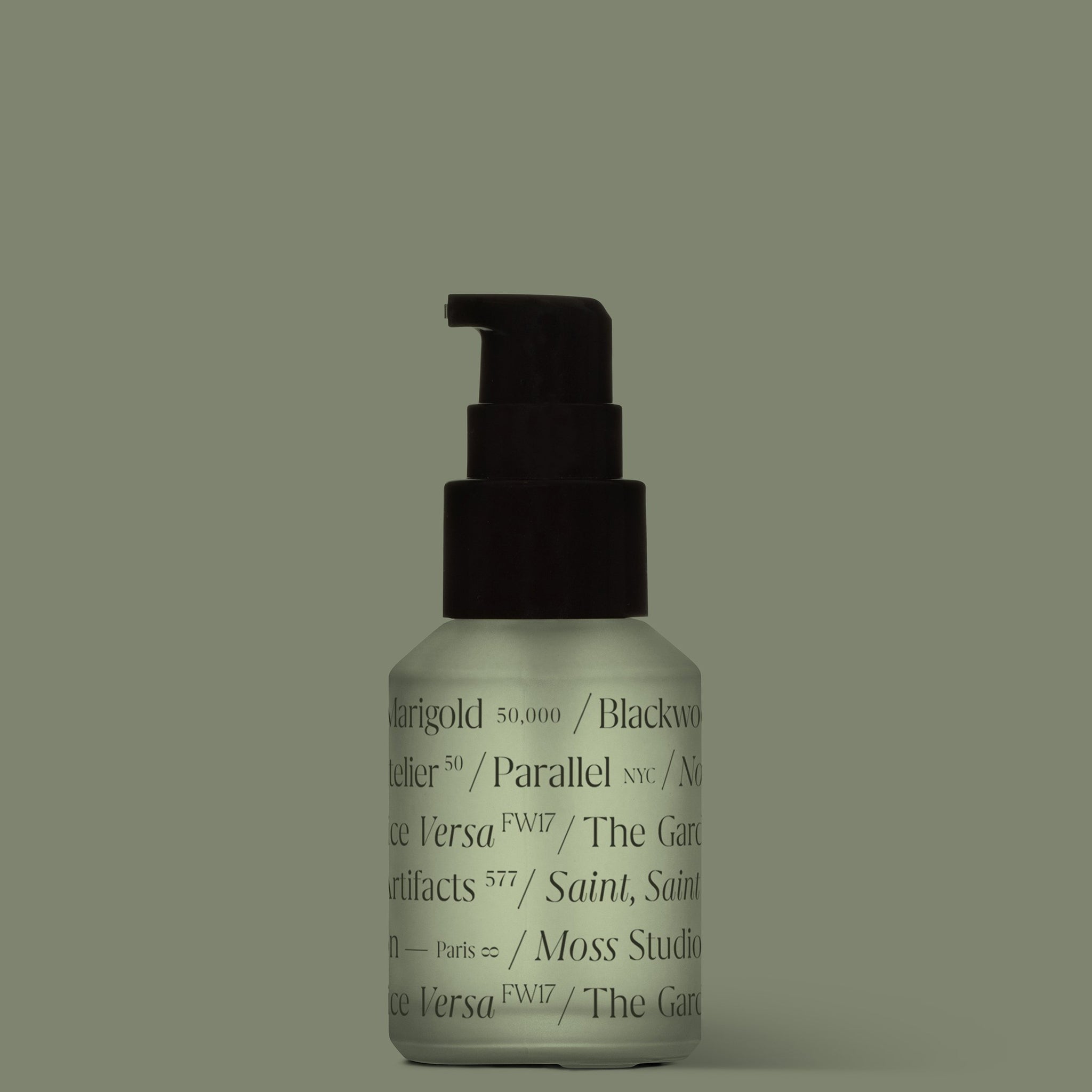 Frosted Glass Pump Bottle Mockup - Copal Studio Packaging Mockups For Designers