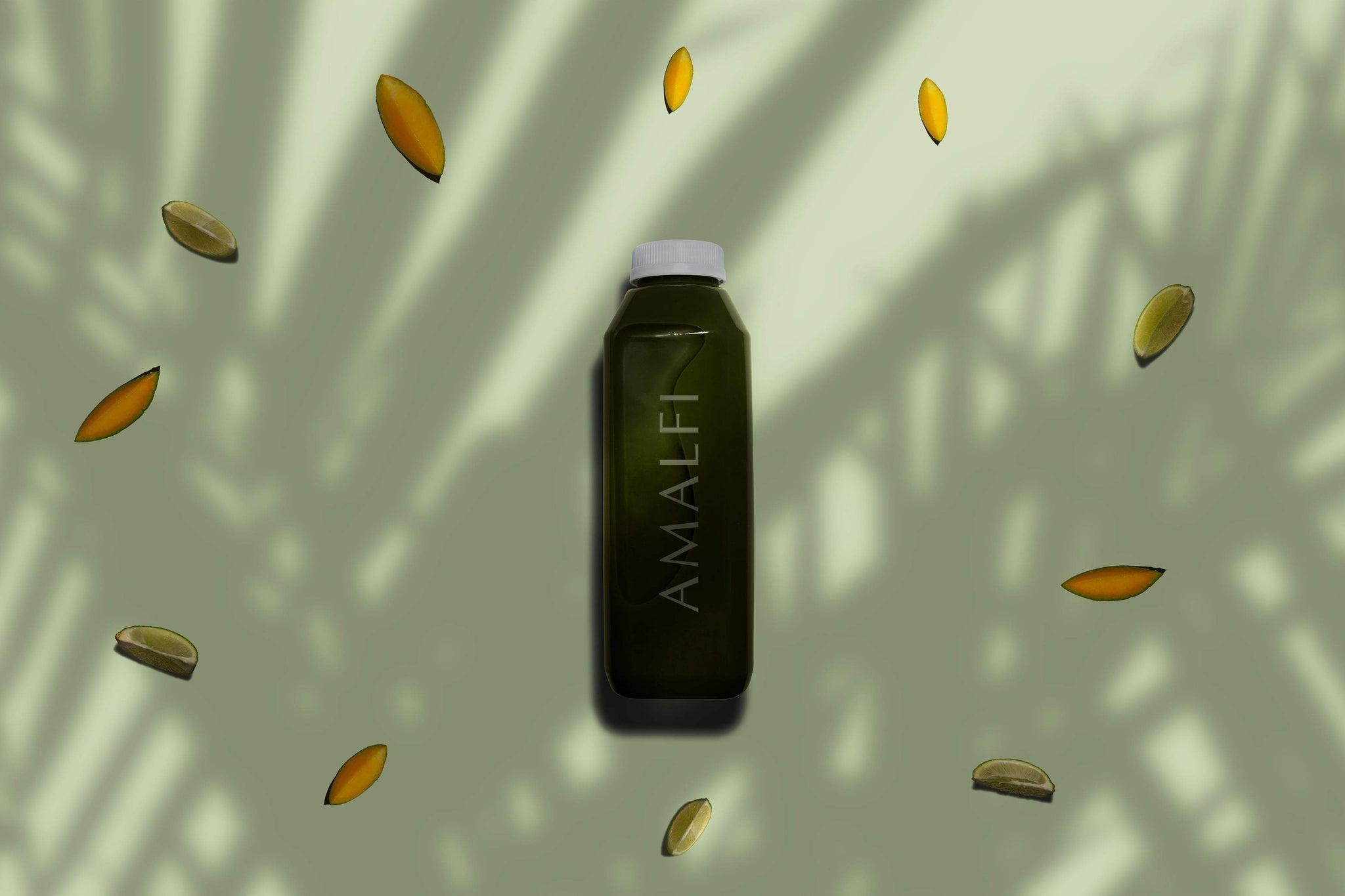 Green Juice Bottle Mockup - Copal Studio Packaging Mockups For Designers