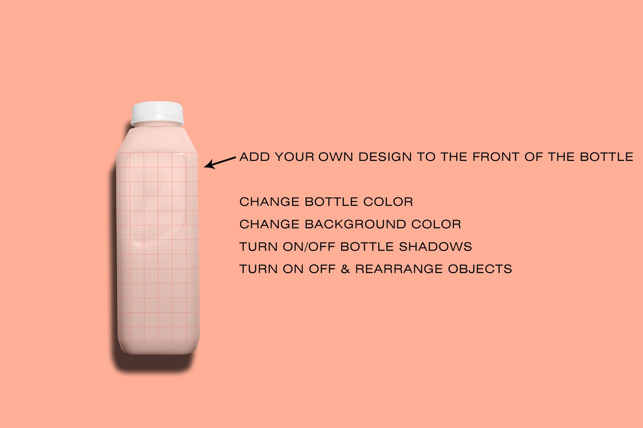 Juice Bottle Flat Lay Mockups No. 1 - Copal Studio Packaging Mockups For Designers
