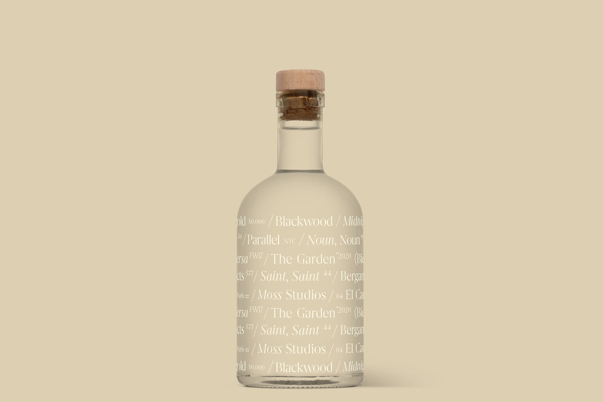 Glass Liquor Bottle Mockup - Copal Studio Packaging Mockups For Designers