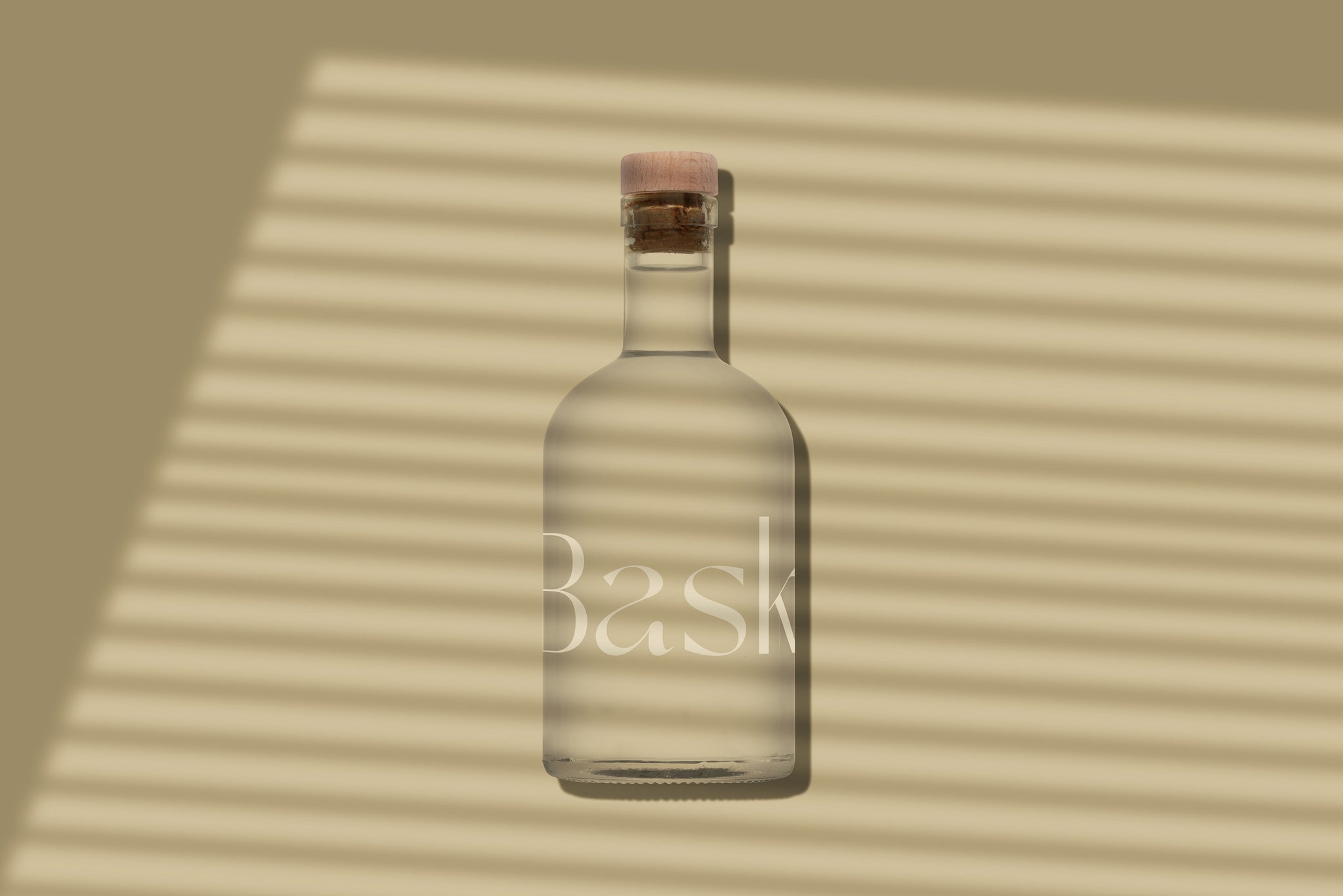 Glass Liquor Bottle Mockup - Copal Studio Packaging Mockups For Designers