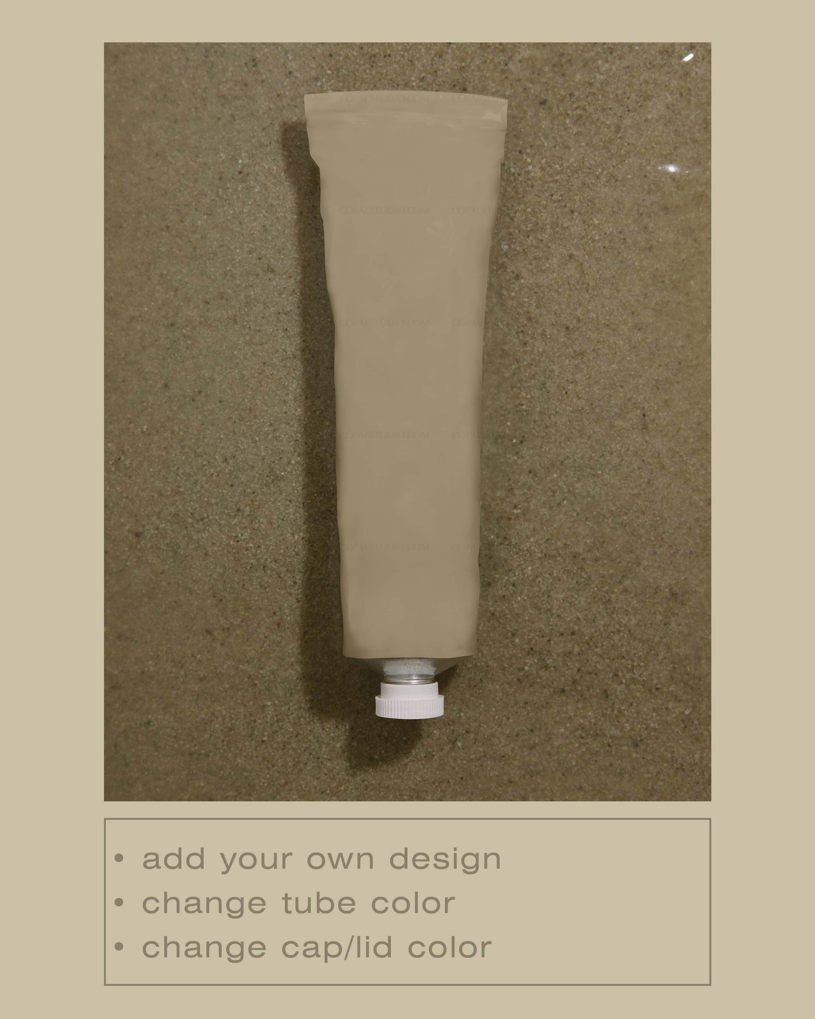 Cosmetic Tube Mockup No. 16 - Copal Studio Packaging Mockups For Designers