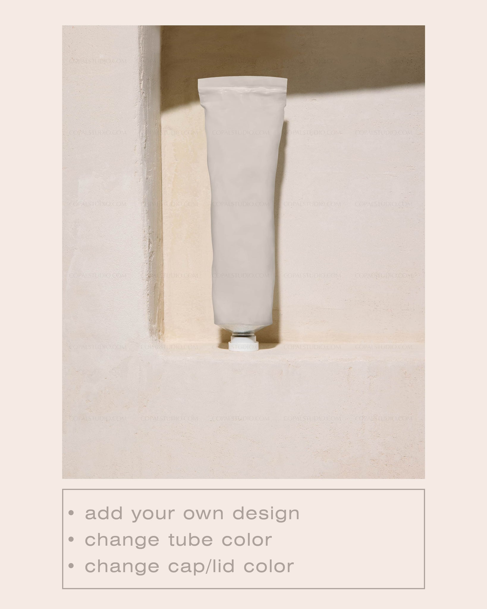 Cosmetic Tube Mockup No. 6 - Copal Studio Packaging Mockups For Designers
