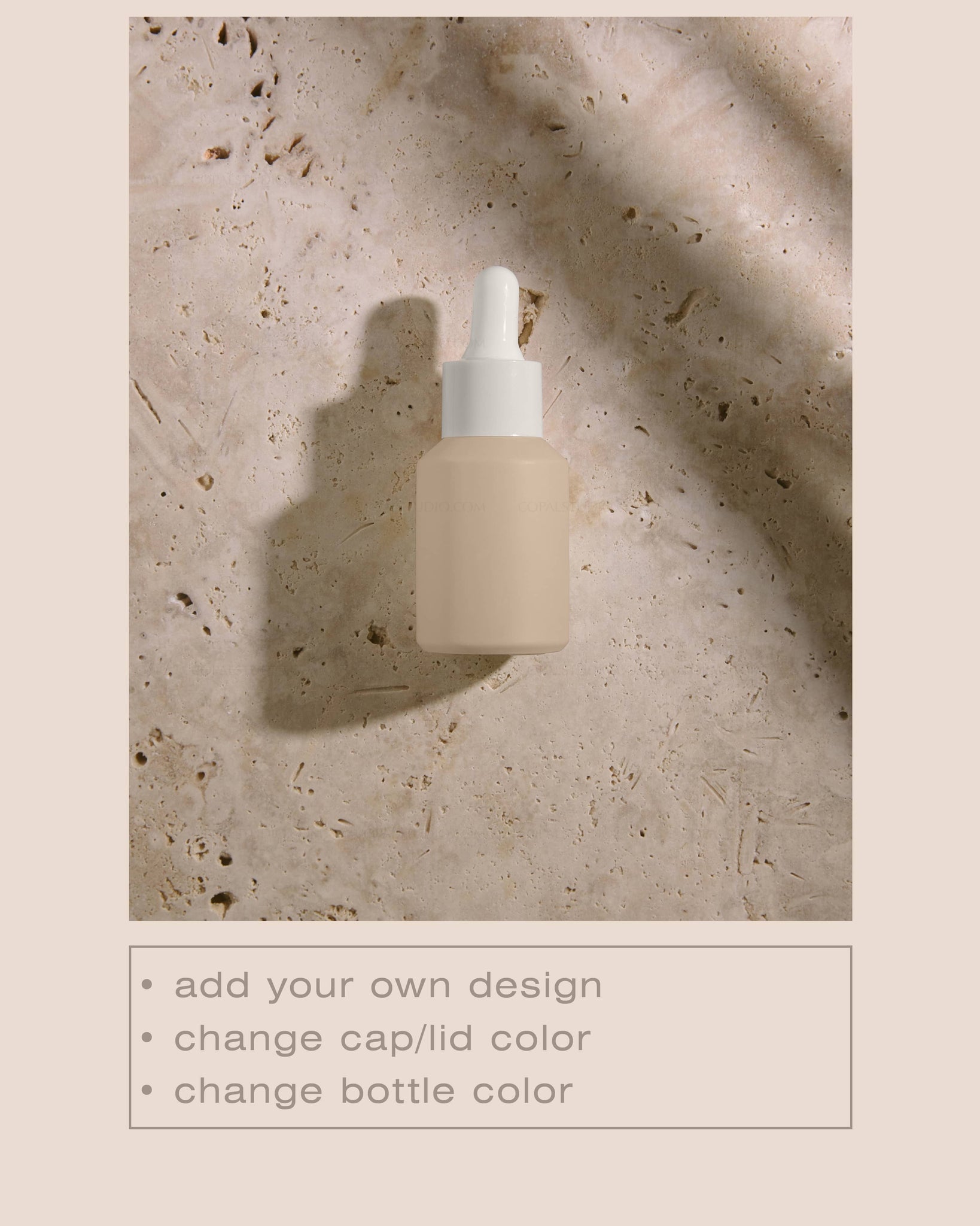 Dropper Bottle Mockup No. 8 - Copal Studio Packaging Mockups For Designers