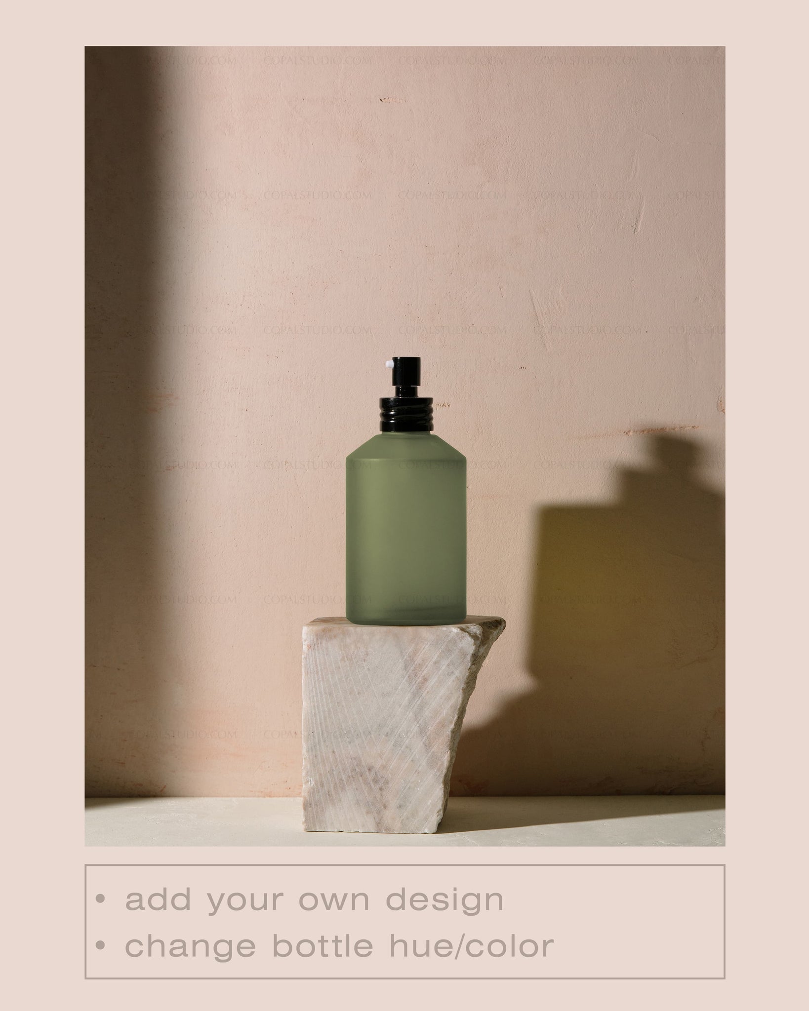 Frosted Spray Bottle Mockup No. 1 - Copal Studio Packaging Mockups For Designers