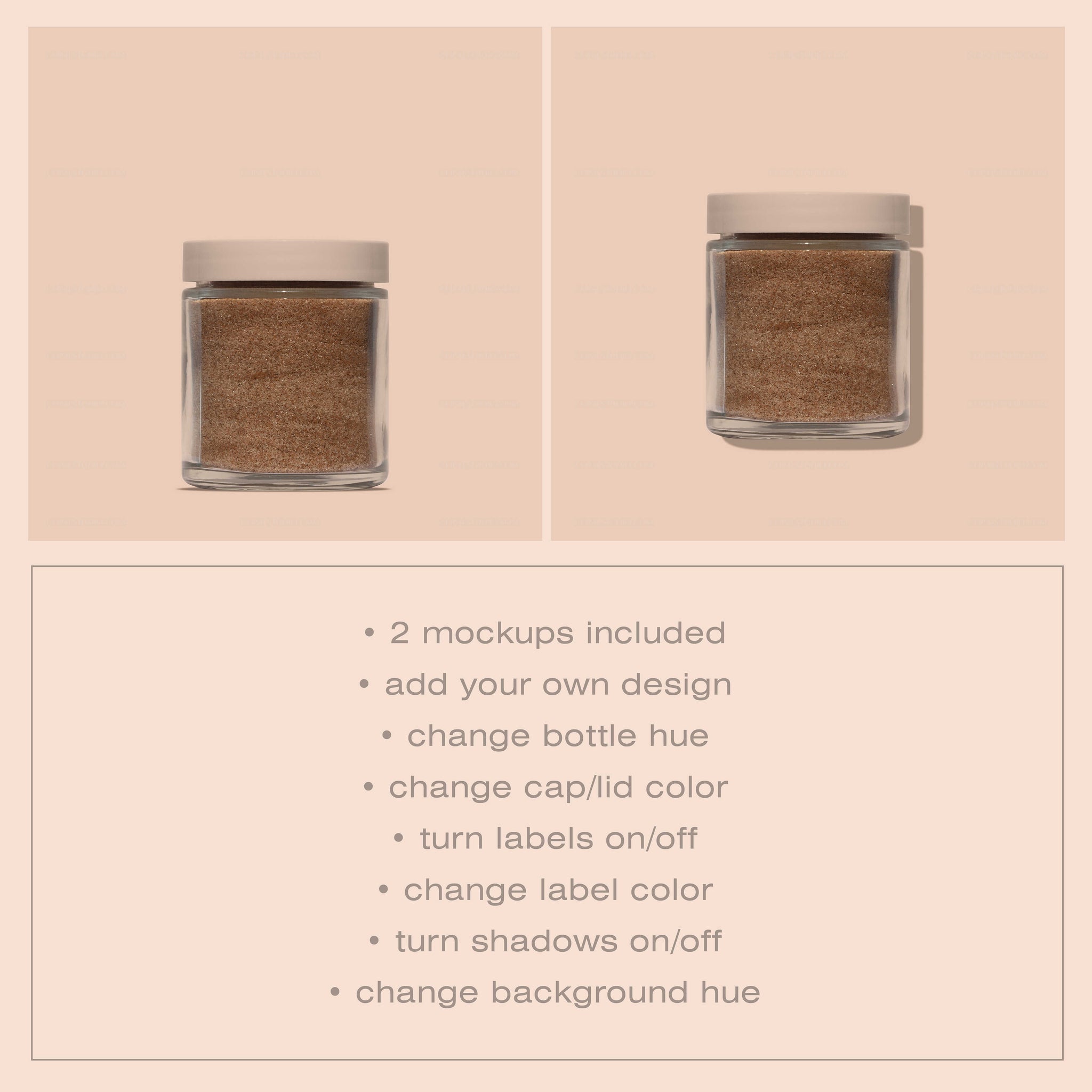 Powder Jar Mockup No. 1 - Copal Studio Packaging Mockups For Designers